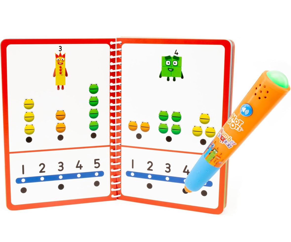 Hot Dots Numberblocks Workbook number 1-10