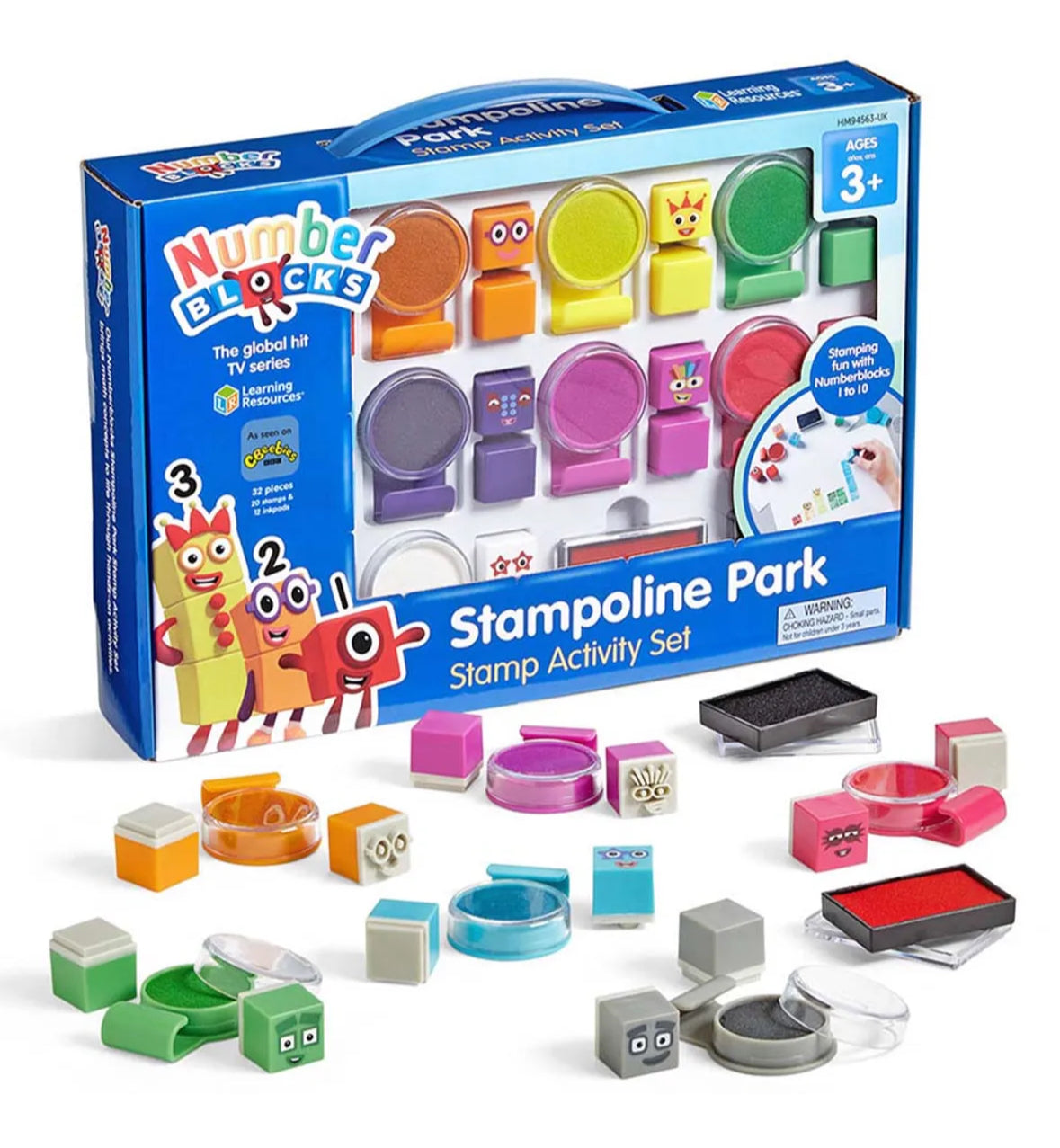 Numberblocks stamp activity set - 32pcs