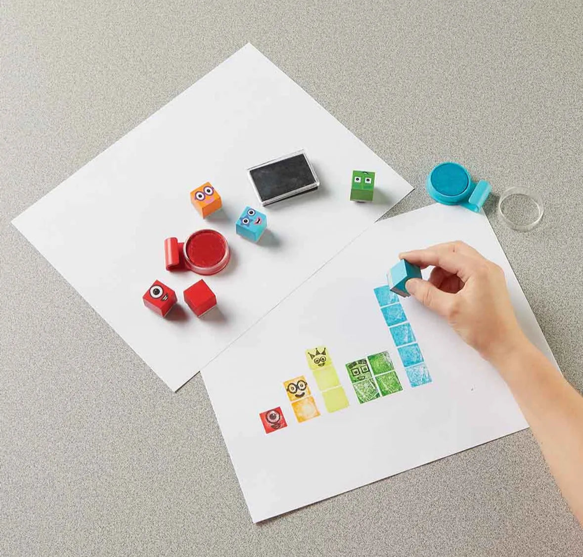 Numberblocks stamp activity set - 32pcs