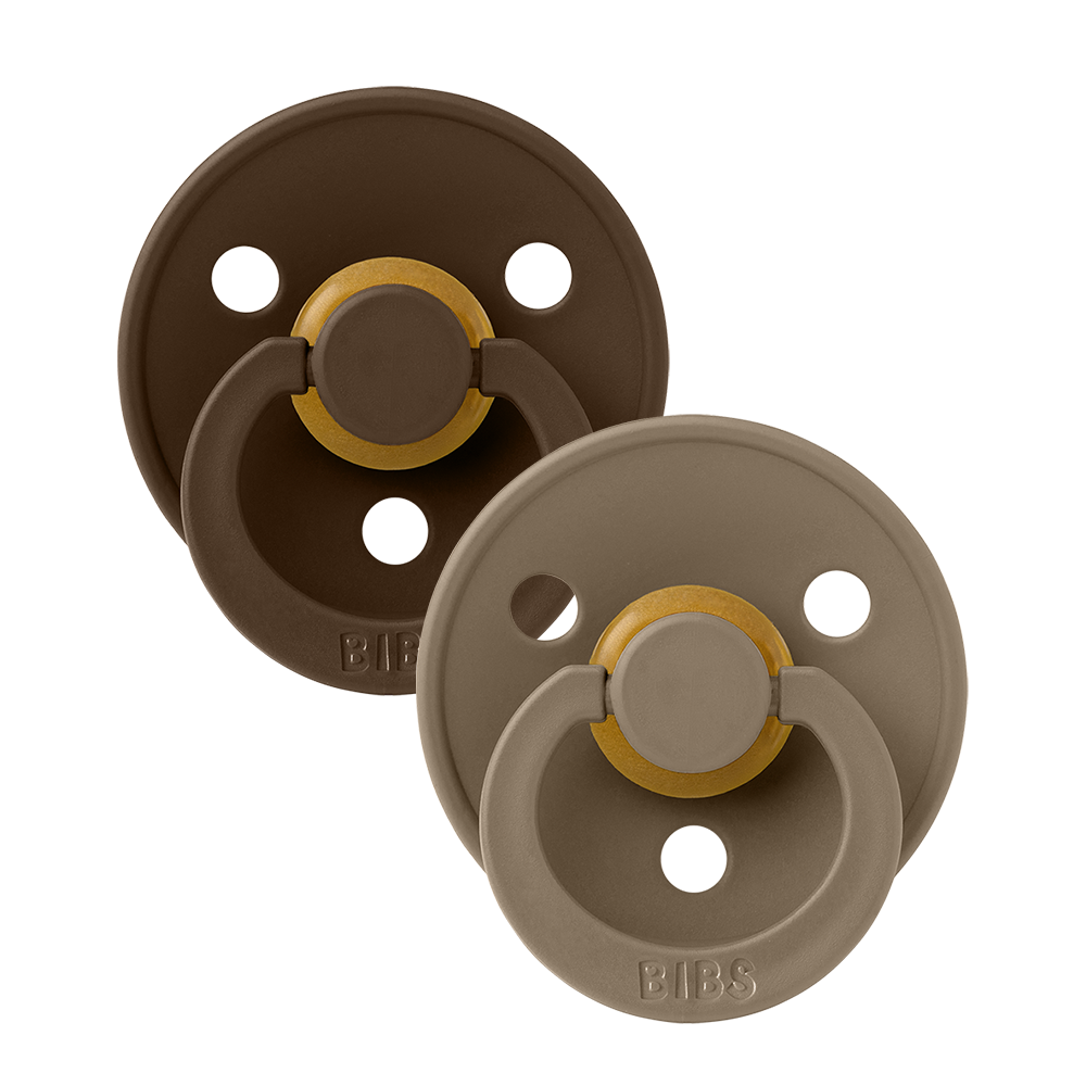 Bibs pacifier mocha / dark oak