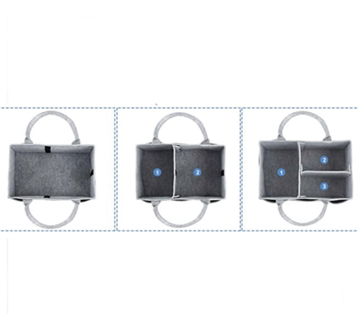 حقيبة تنظيم الحفاضات