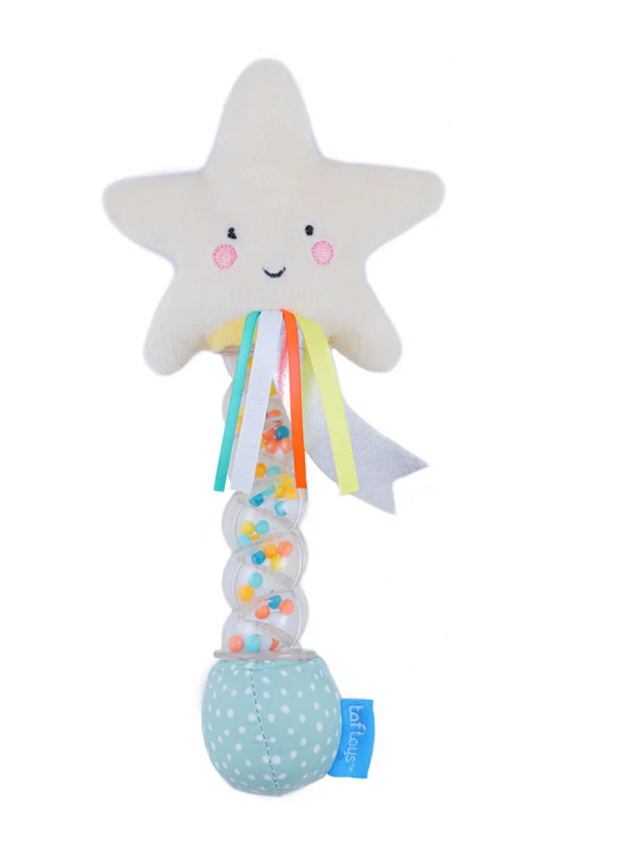 Star rainstick musical rattle