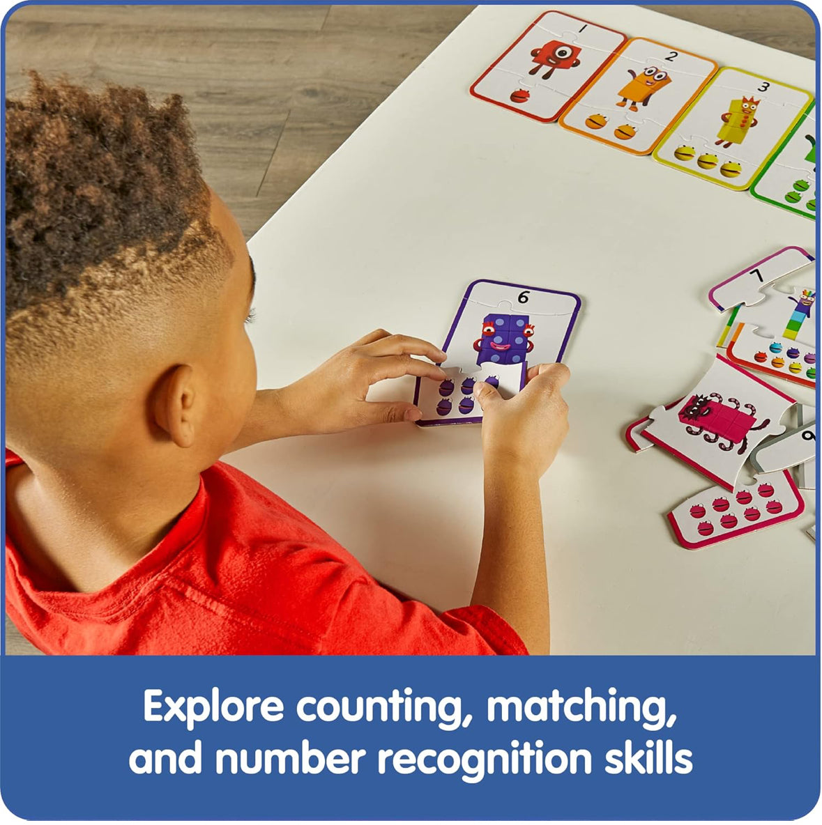 Numberblocks counting puzzle set - 60pcs