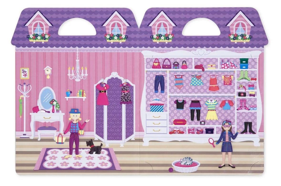 Puffy sticker play set - dress up