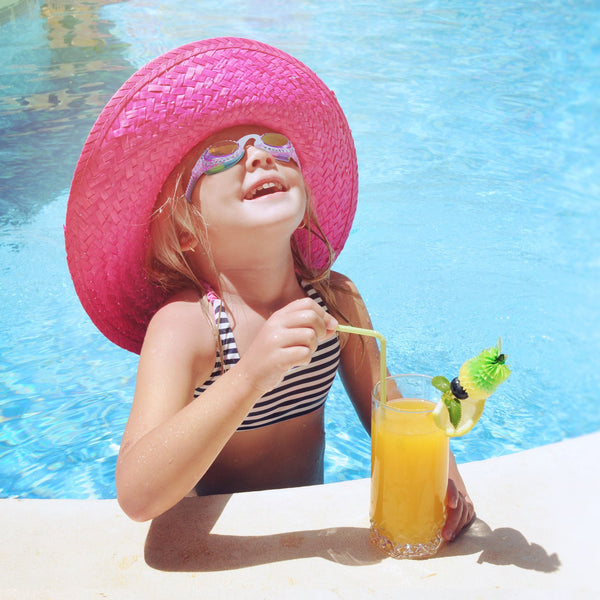 Sparkle swim goggles - rainbow