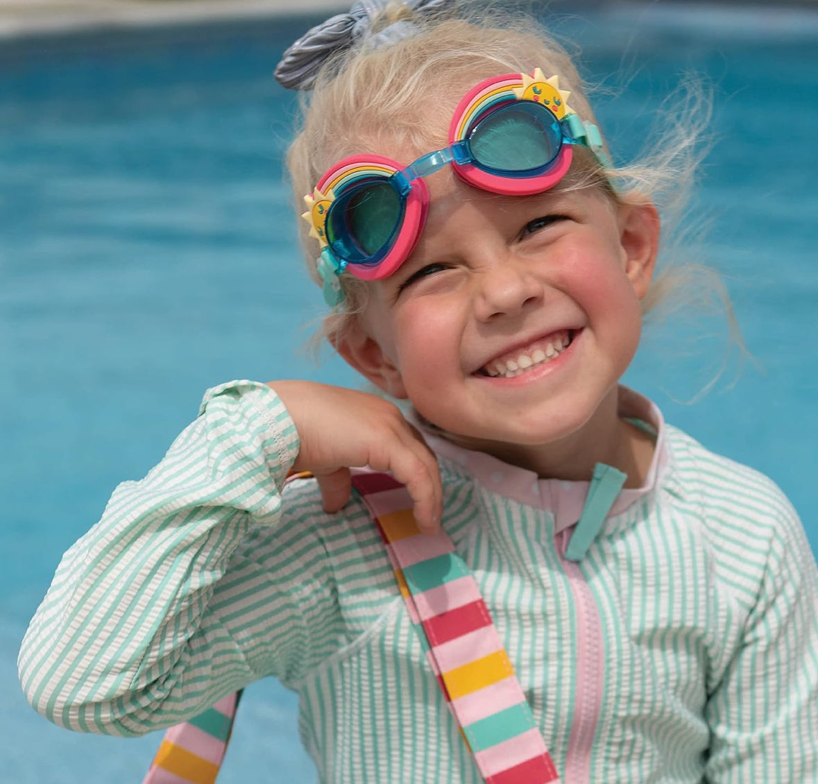 Swim goggles - rainbow