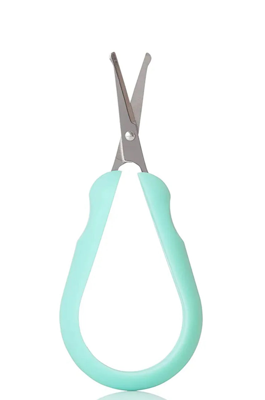 Easy grip nail scissors
