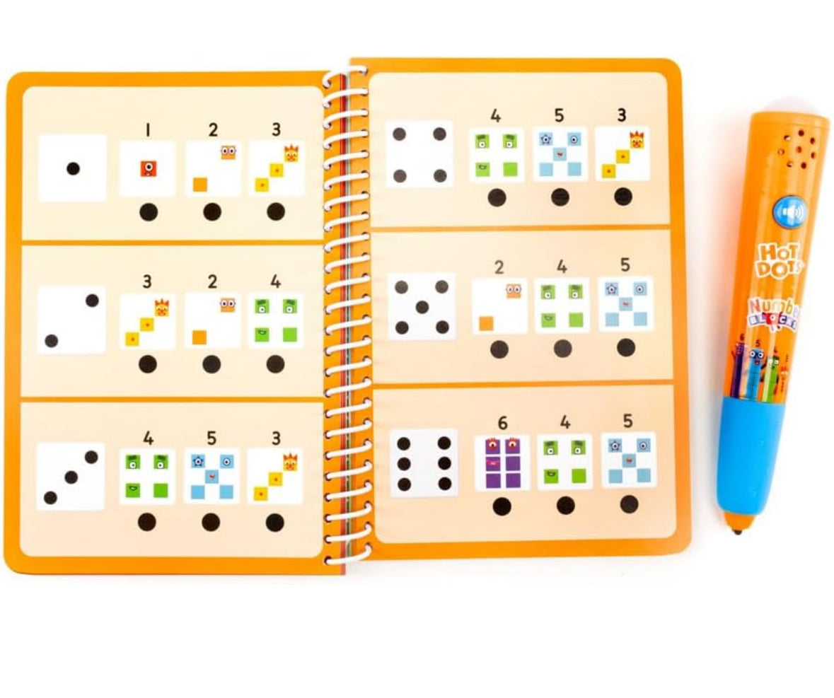 Hot Dots Numberblocks Workbook number 1-10