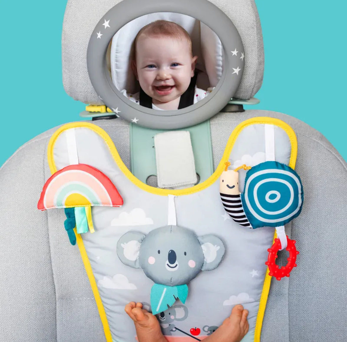 Koala in car play center