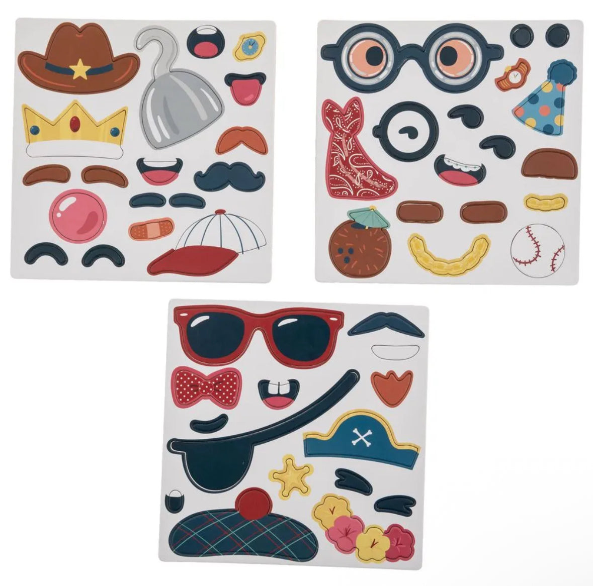 Magnetic funny face Boy set