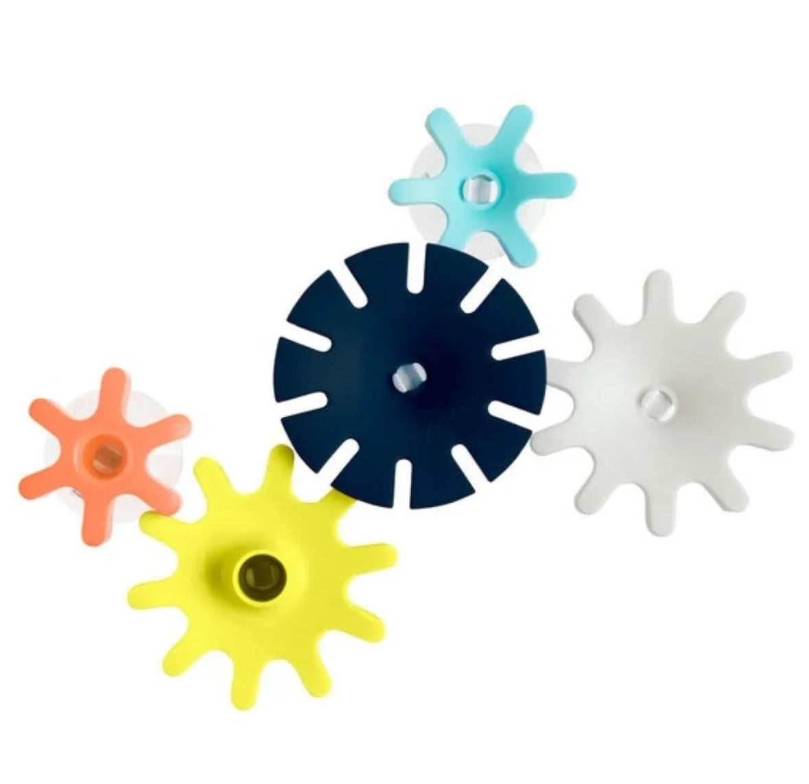 Cogs suction bath toys - 5pcs