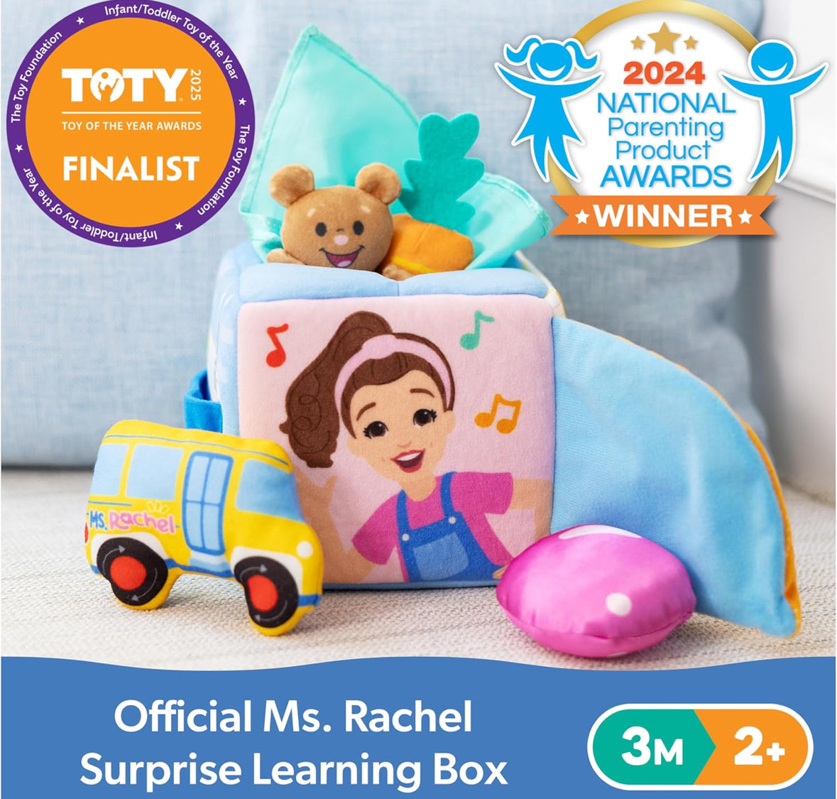 Ms.Rachel surprise learning box