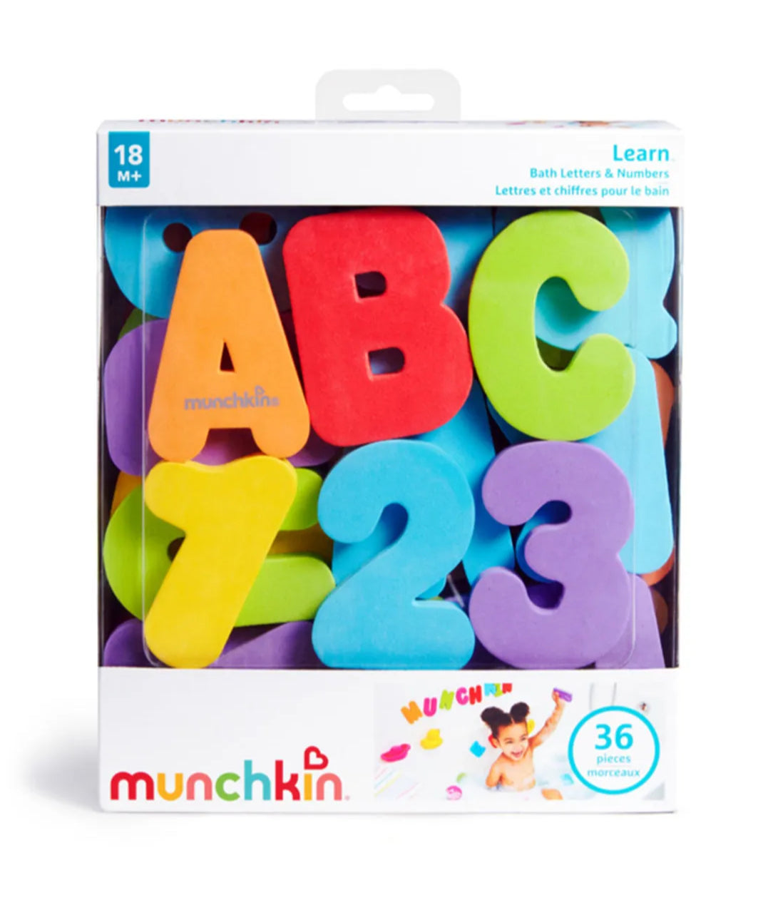 Learn bath letters & number