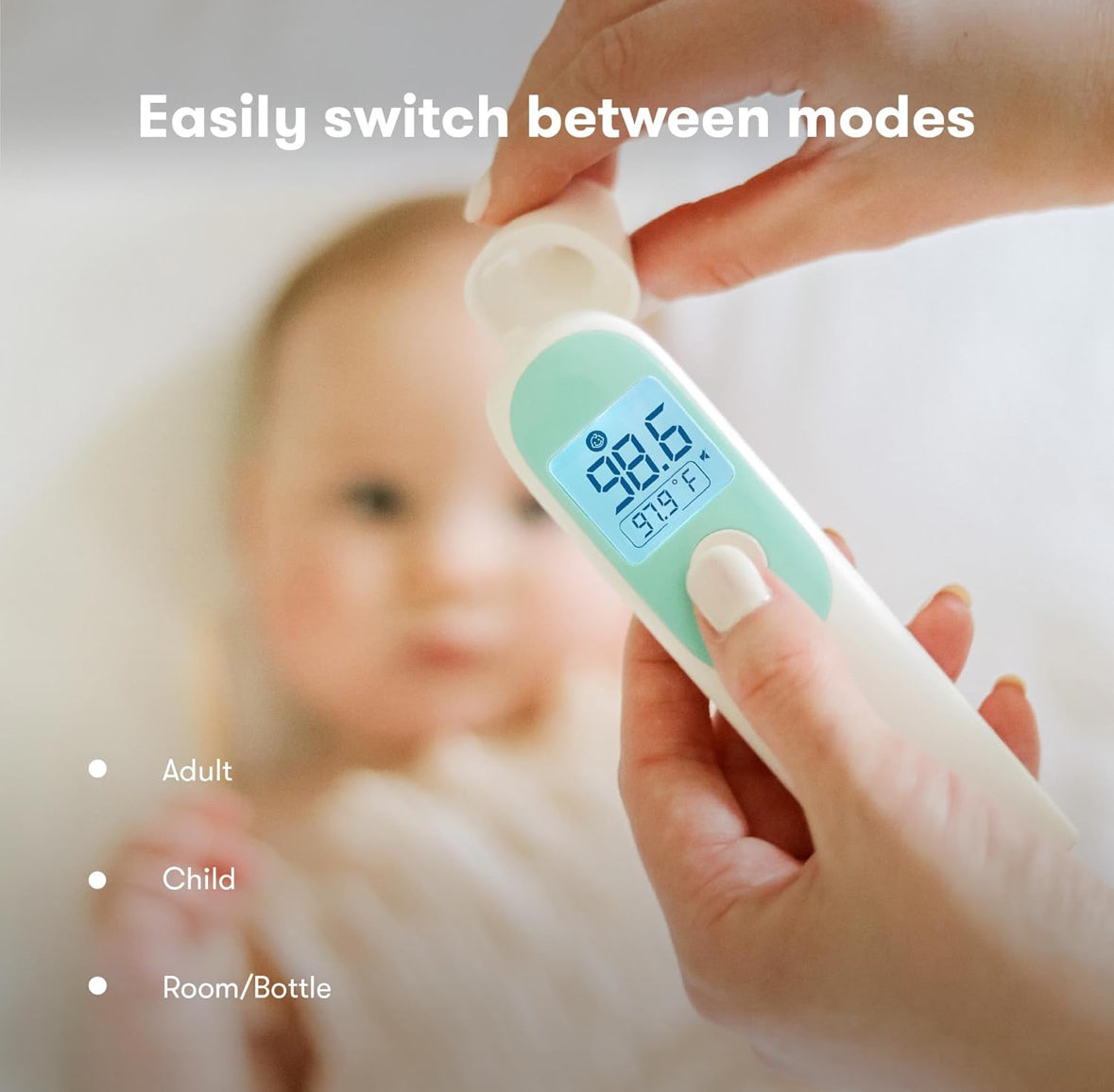 3in1 ear, forehead & touchless thermometer