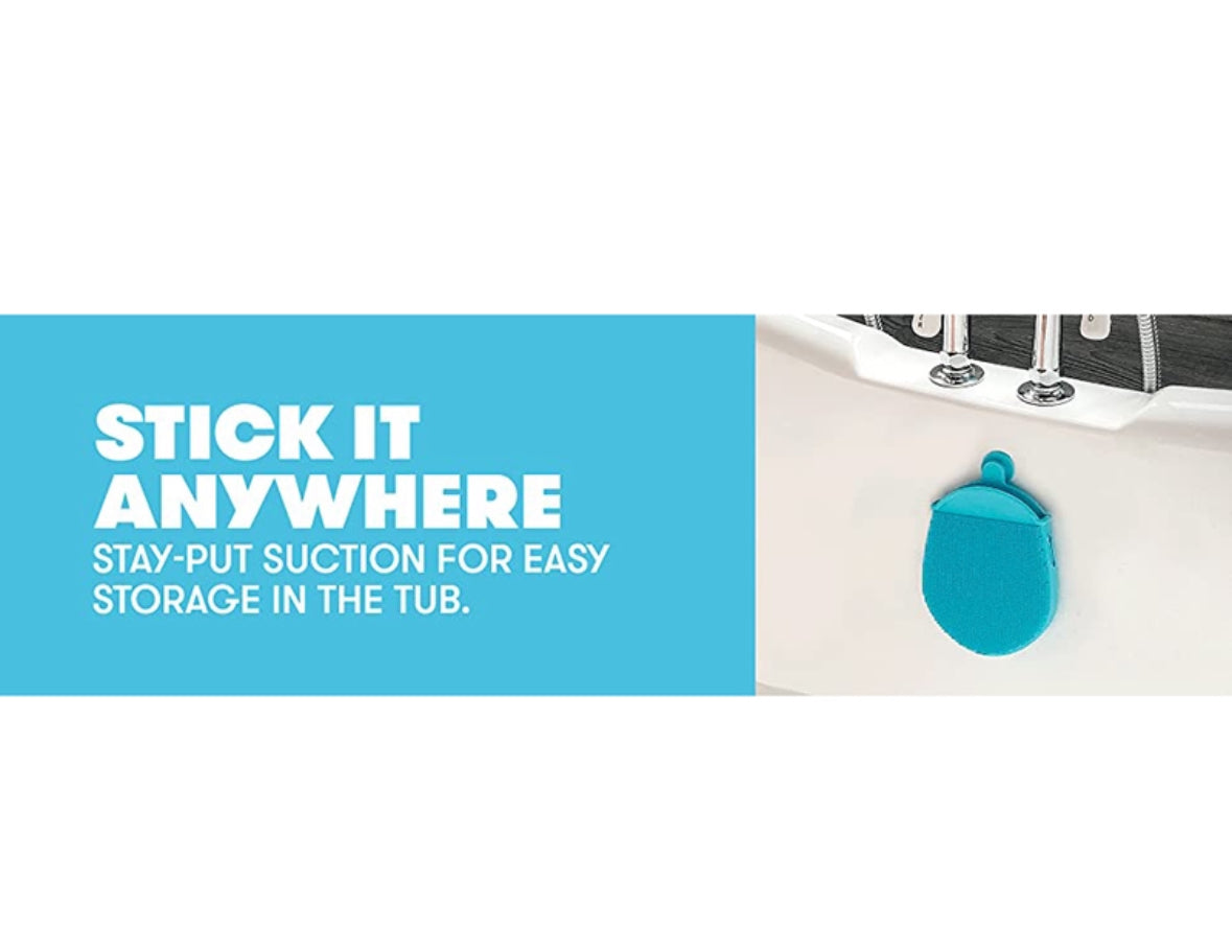 Silicone body bath brush