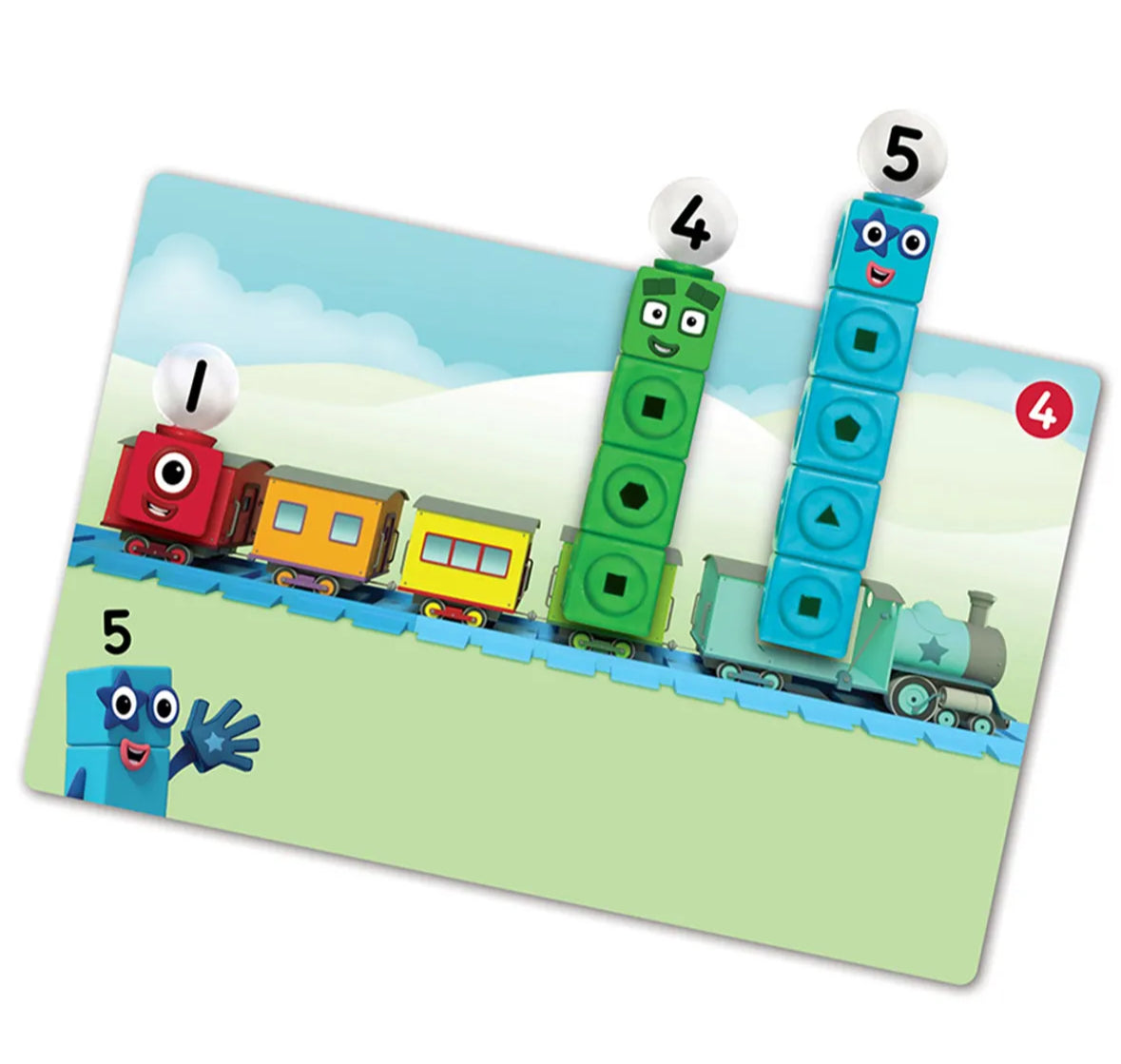 Mathlink cubes number blocks 1-10 activity set