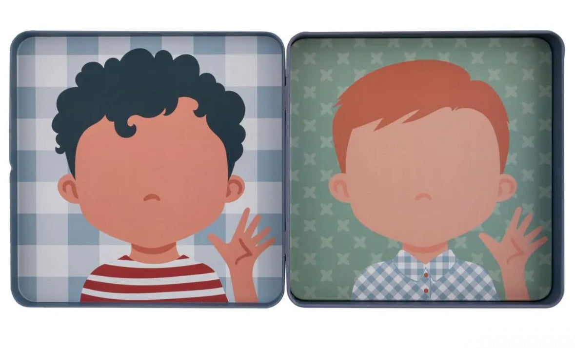 Magnetic funny face Boy set