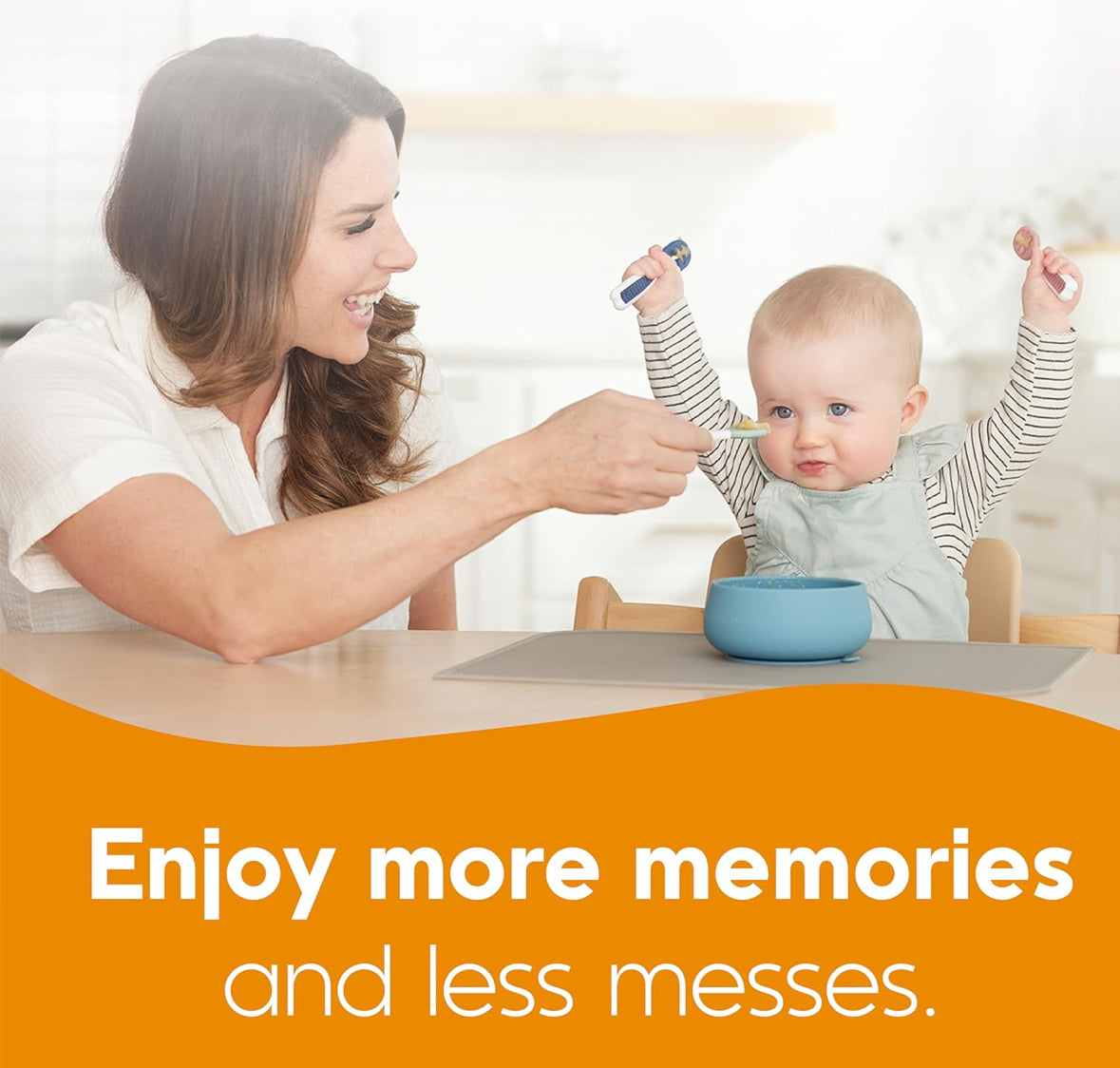 Suction Bowl + Pre-Spoon Self Feeding Set