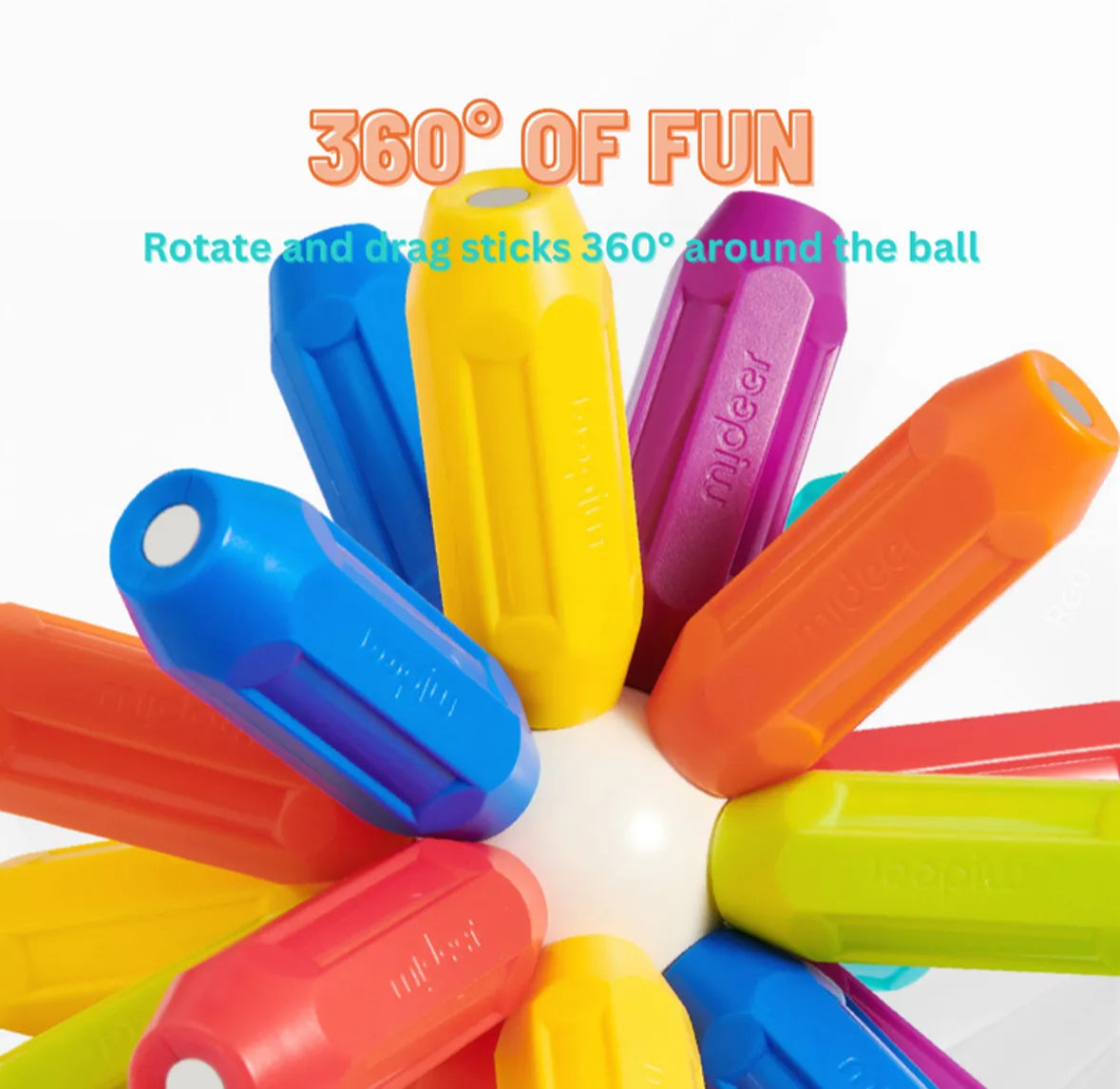 Magnetic sticks - 100 pcs