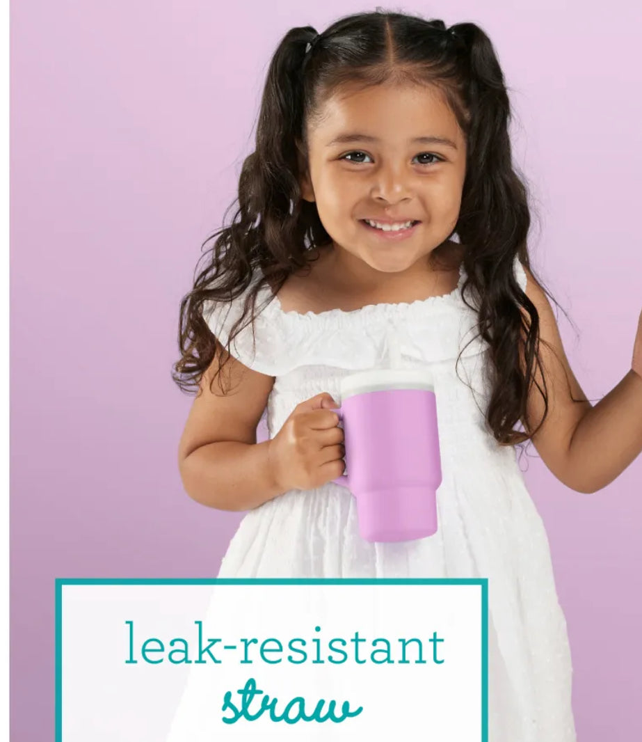 My 1st tumbler w/leak- resistant straw