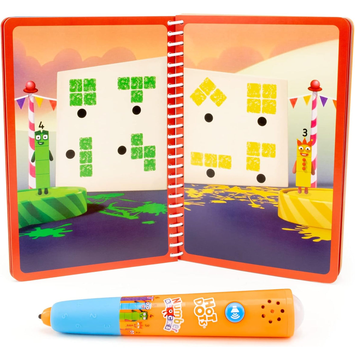 Hot Dots Numberblocks Workbook number 1-10
