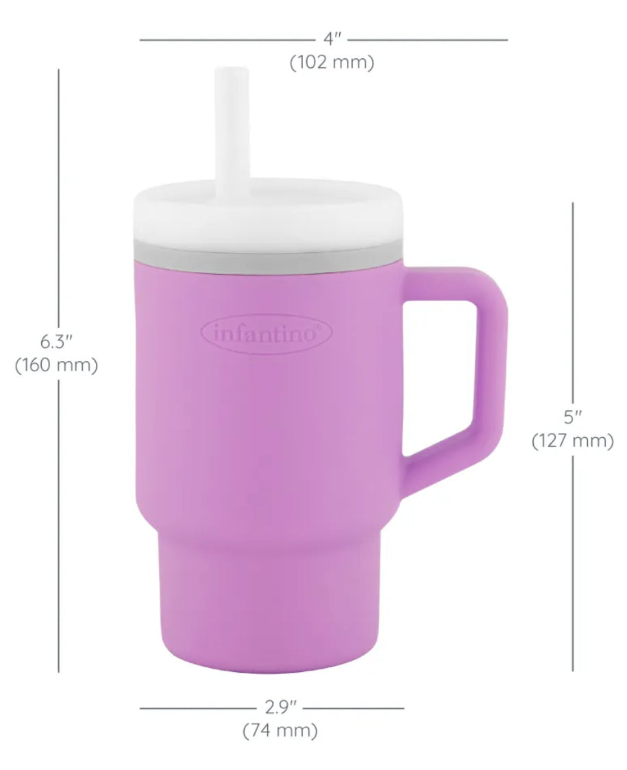 My 1st tumbler w/leak- resistant straw