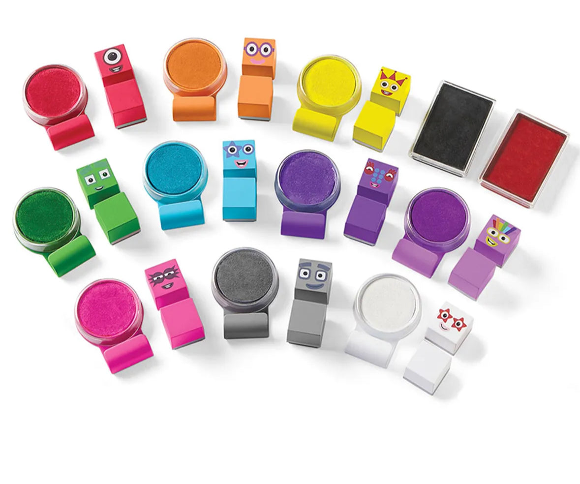 Numberblocks stamp activity set - 32pcs