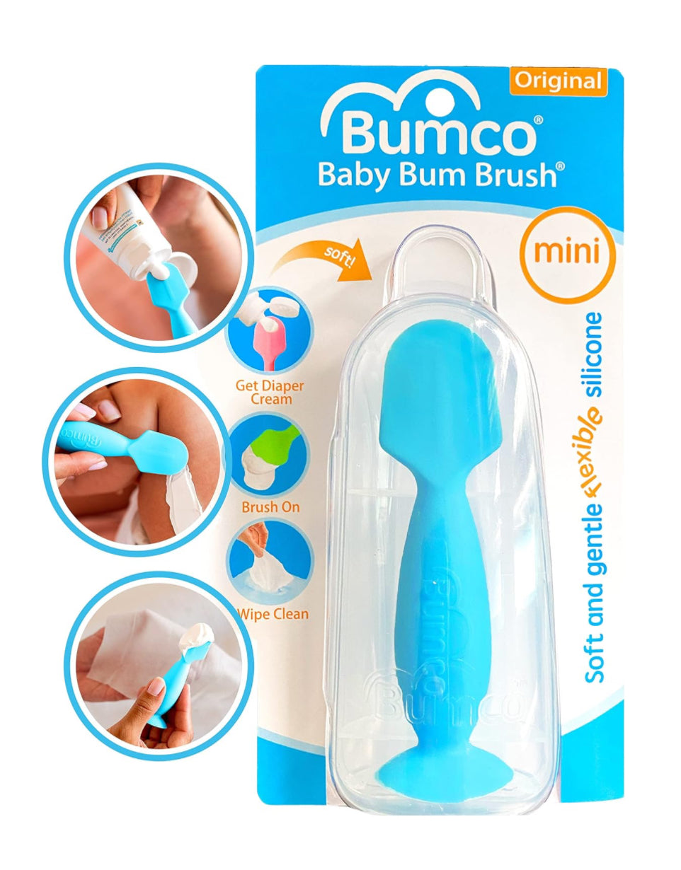 Baby diaper cream brush with case