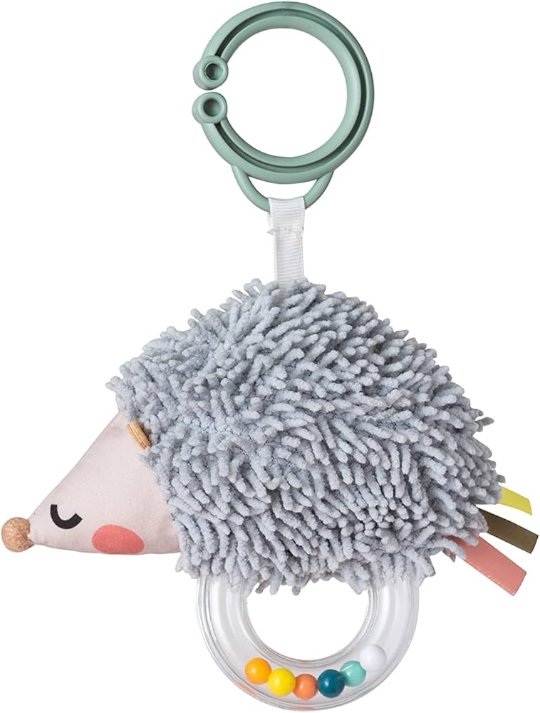 Spike hedgehog rattle