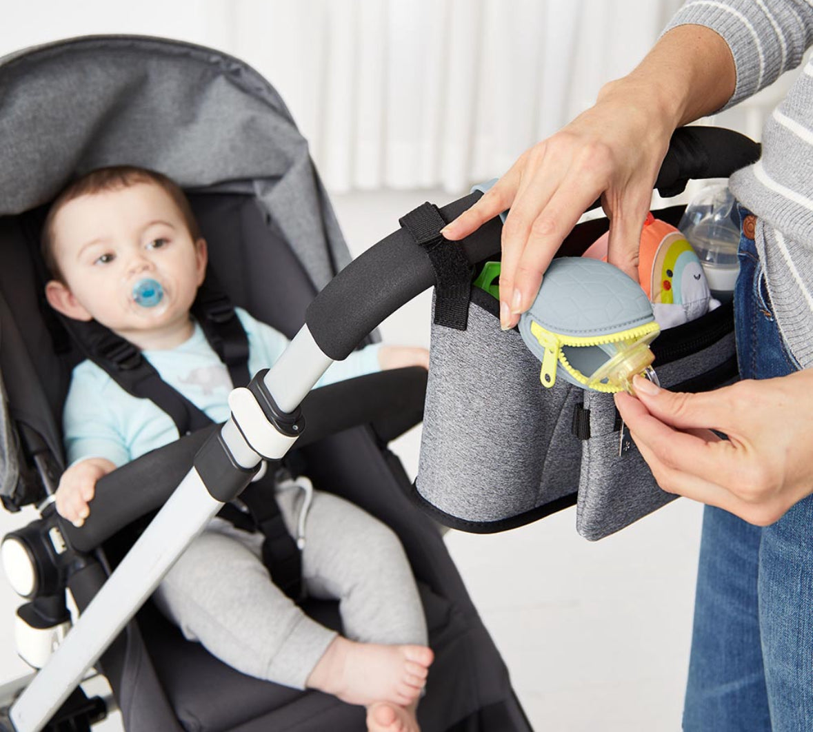 Pacifier holder - grey