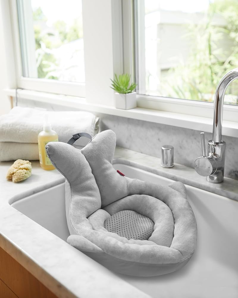 Moby soft spot sink bather / grey