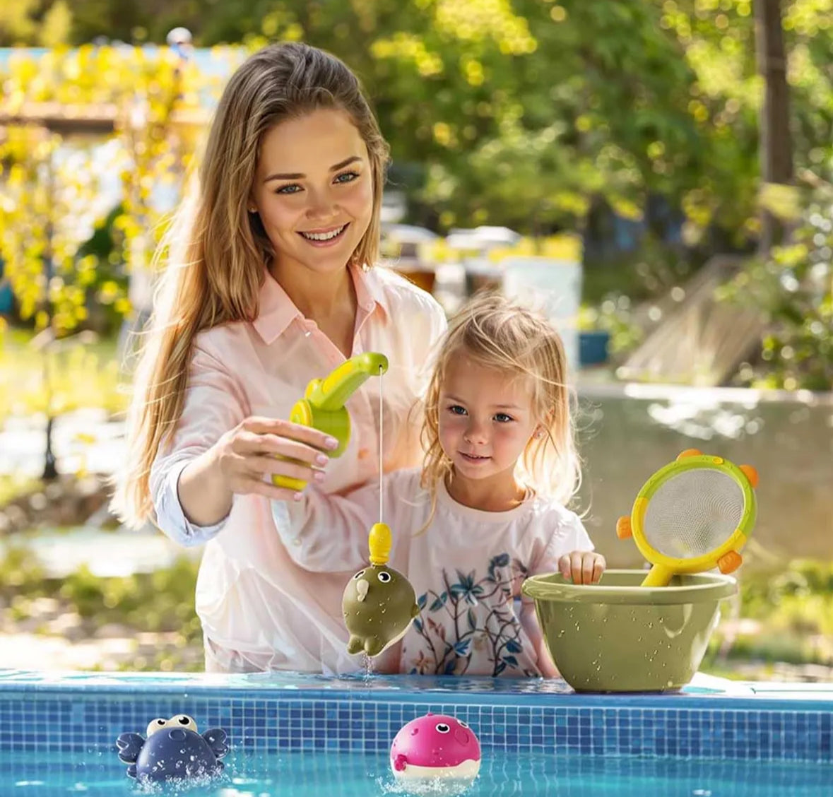 Fishing toy set