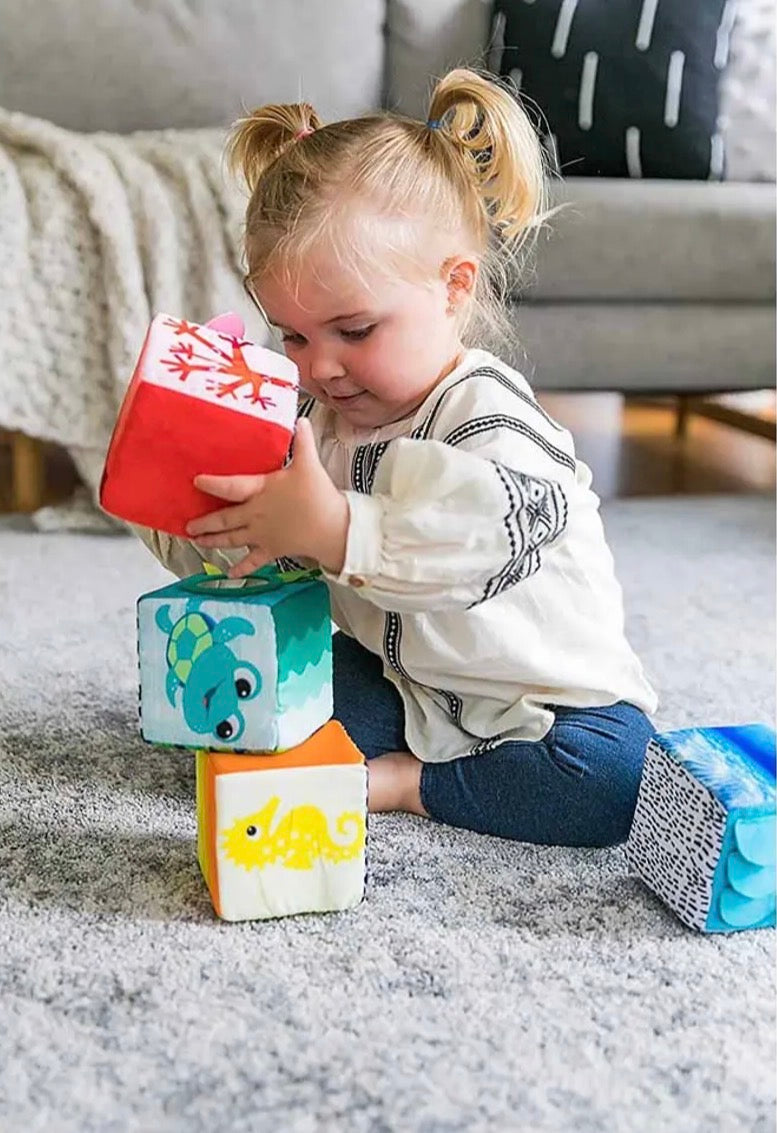 Explore & discover soft blocks toys