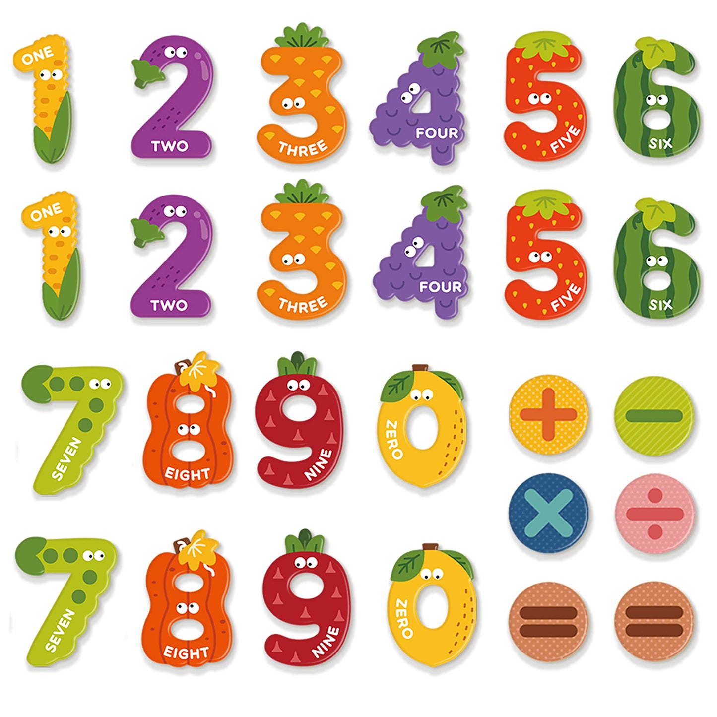 Number magnets