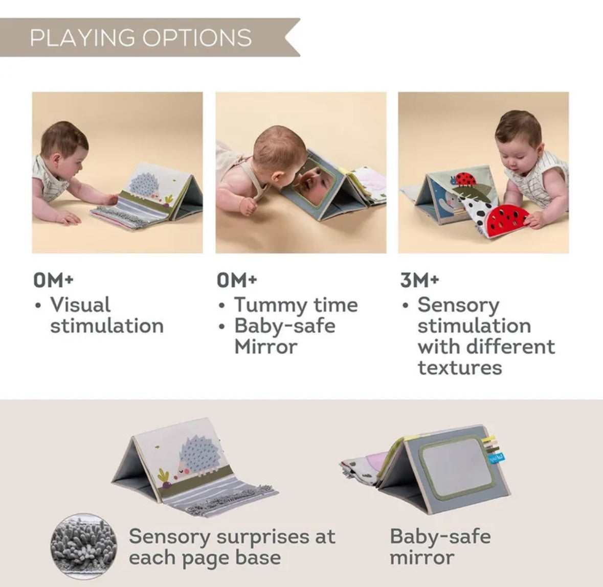 Tummy time book