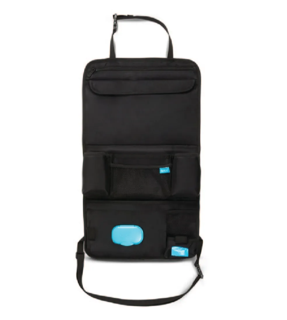 Brica backseat organizer with wipes case