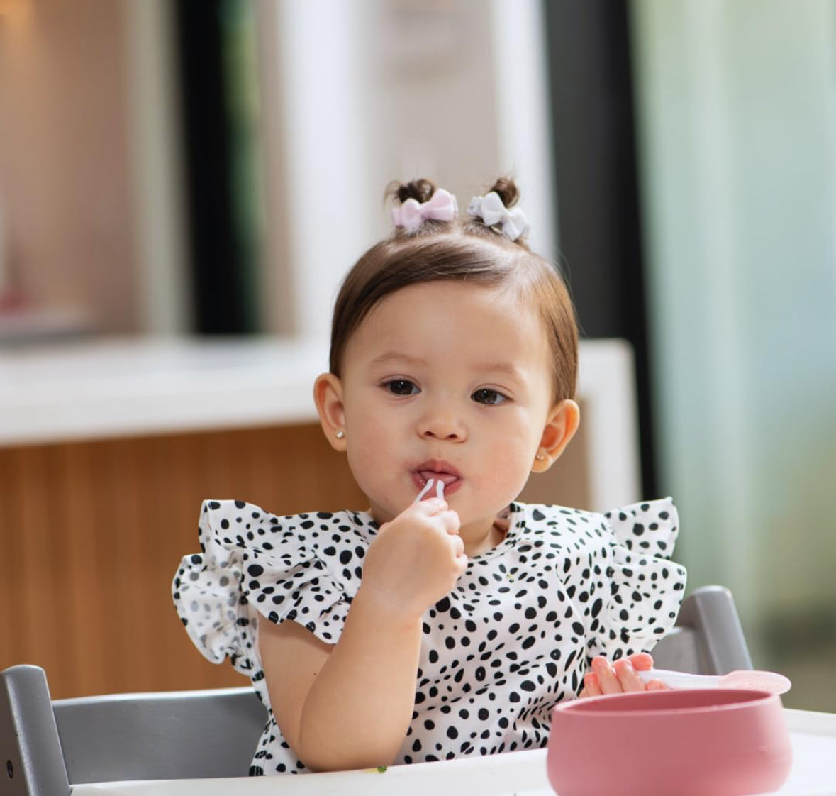Suction Bowl + Pre-Spoon Self Feeding Set