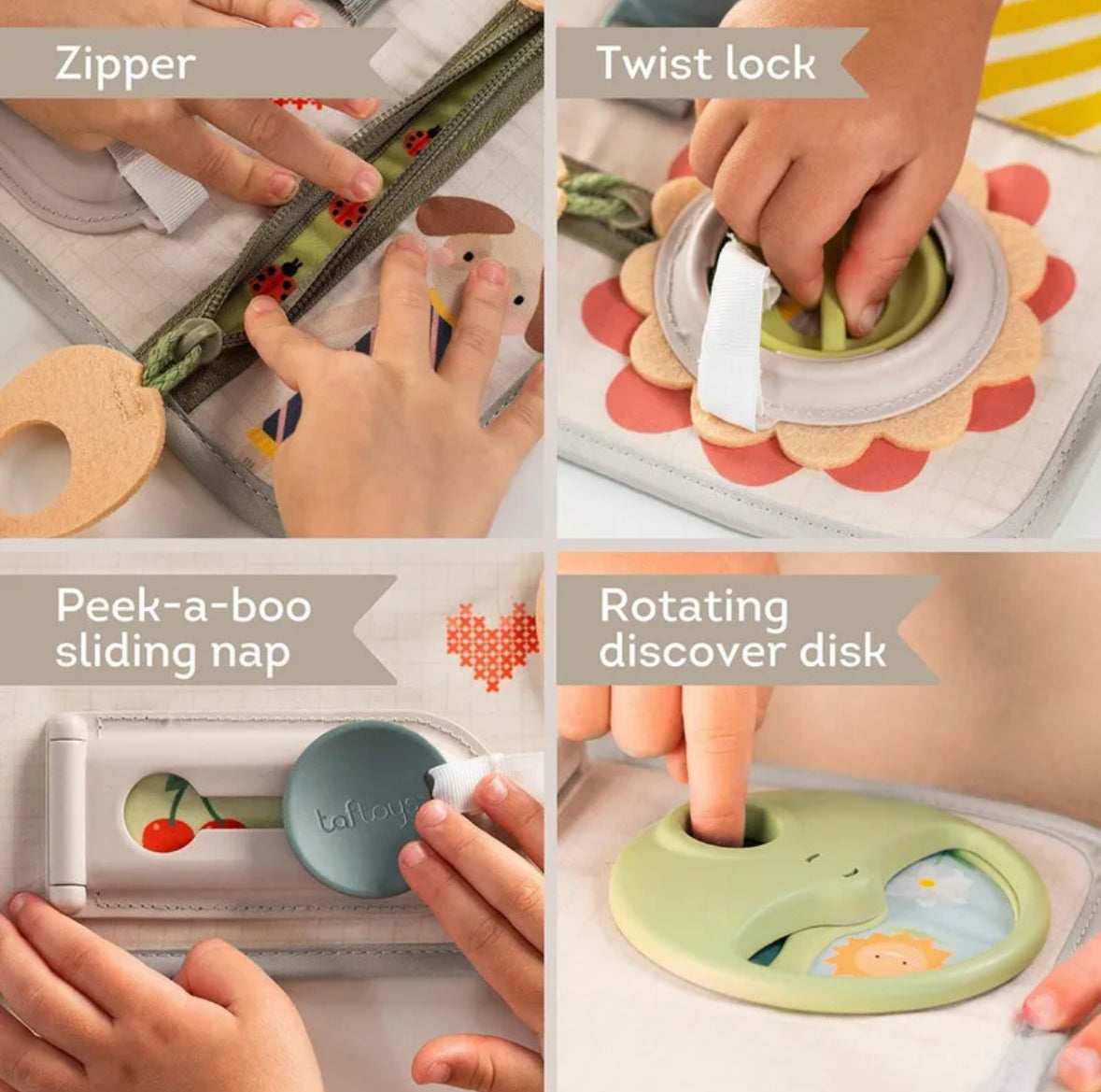 easier Learning snap’n learn activity busy board