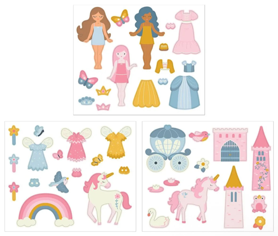 Magnetic playset - princess