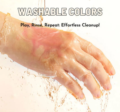 Rotary washable crayons / 12 colors