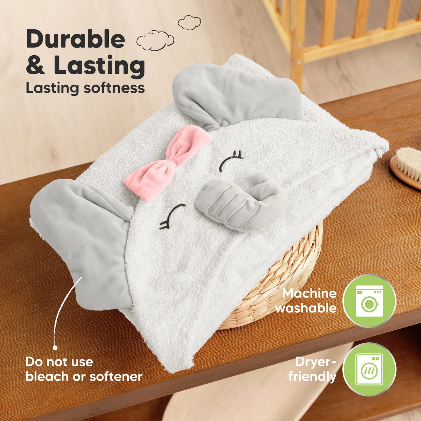 PlayPals Hooded Towel