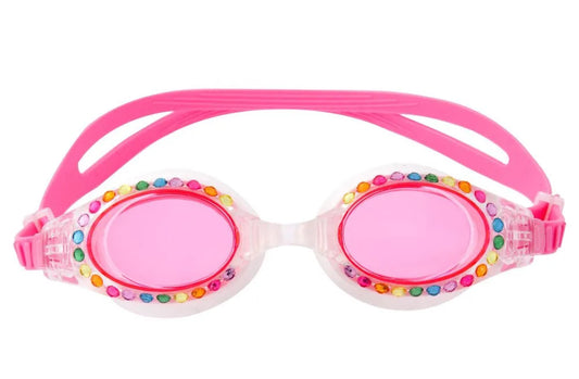Sparkle swim goggles - rainbow