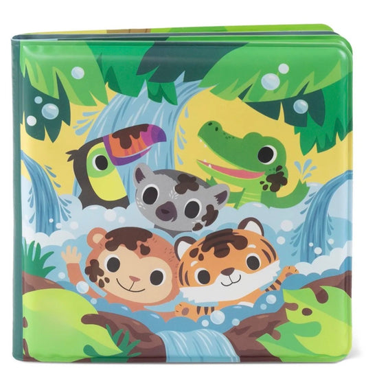 Bath book - messy jungle