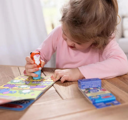 Mini activity pad & refill sticker set - tiger