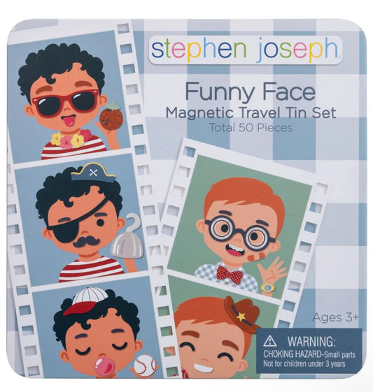 Magnetic funny face Boy set