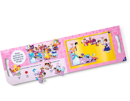 Take-Along Magnetic Jigsaw Puzzle Set - princesses