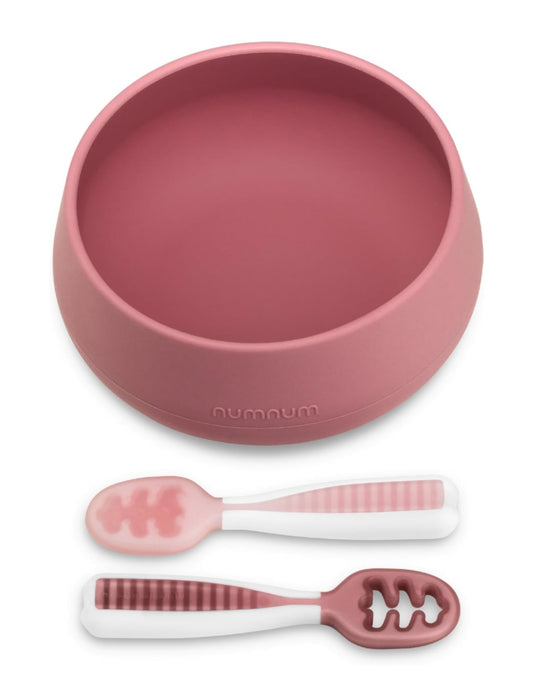 Suction Bowl + Pre-Spoon Self Feeding Set