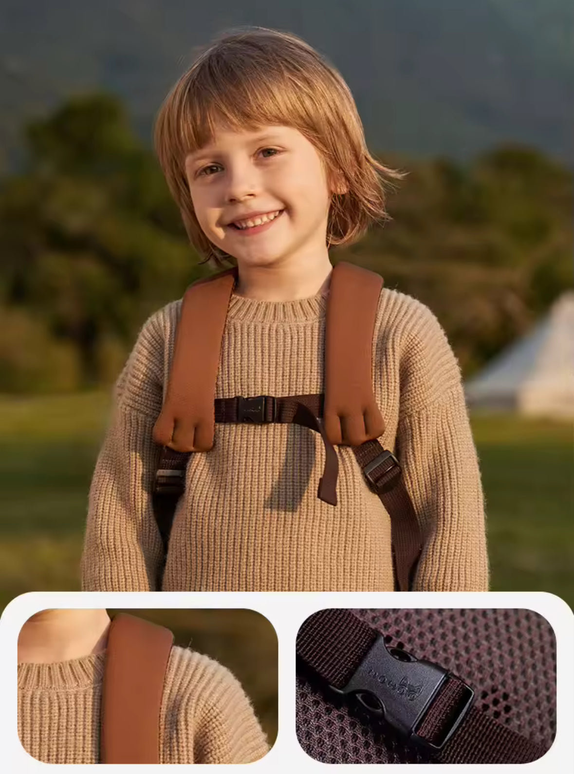 3D backpack / bear