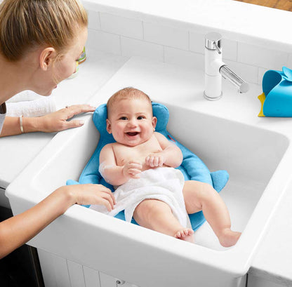 Moby soft spot sink bather / blue