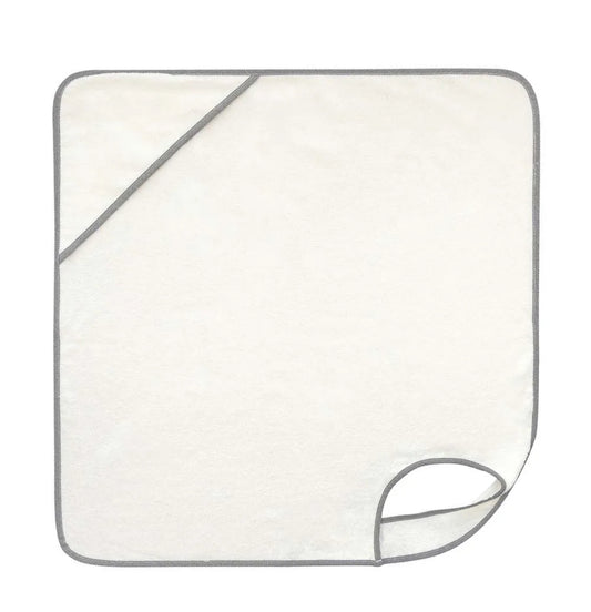 Apron towel with piping